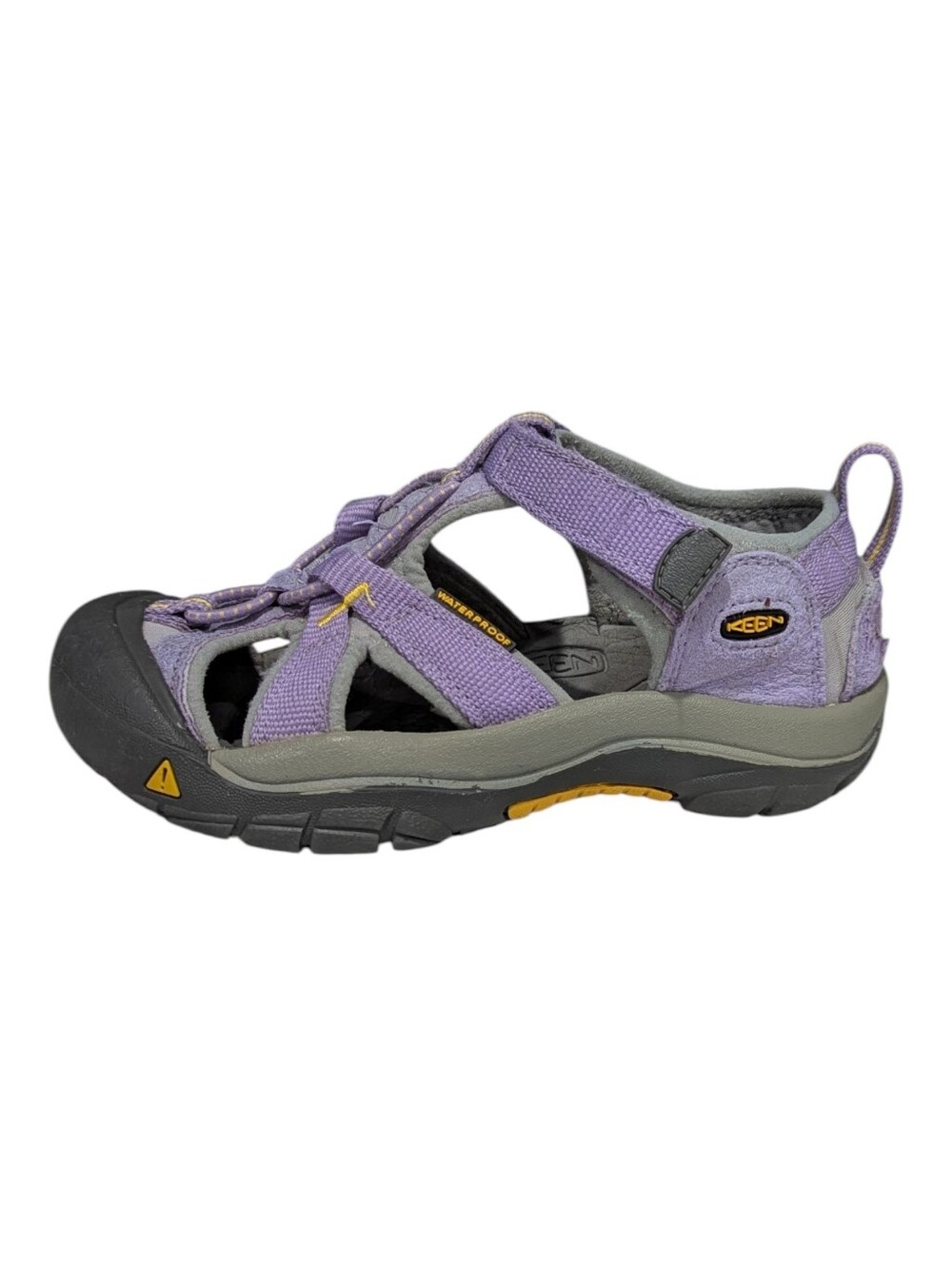 Keen Kids Venice Fisherman Sandal Purple Hiking Walking Shoes Girls Size 13